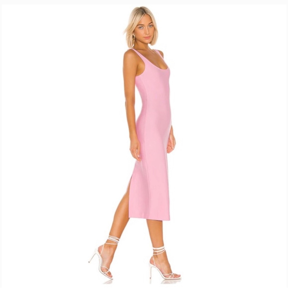 LPA Deangela dress in baby pink Size XS from REVOLVE